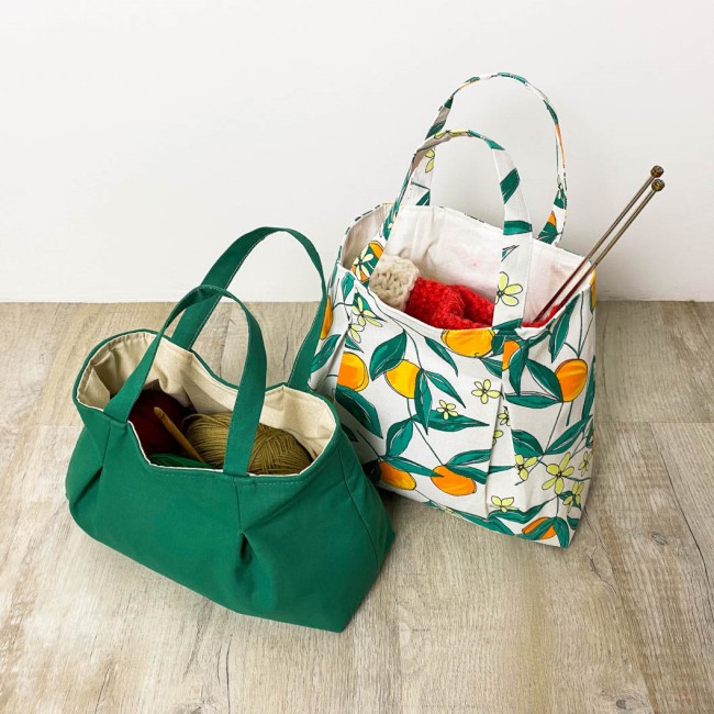 Easy Project Bag (2 sizes) - Sew Modern Bags